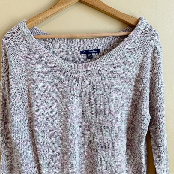 American Eagle Outfitters Sweaters - American Eagle scoop sweater long sleeve MED